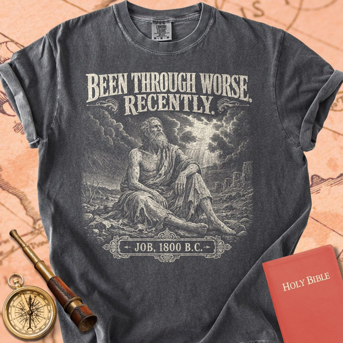 Job Been Through Worse Recently Premium T-shirt