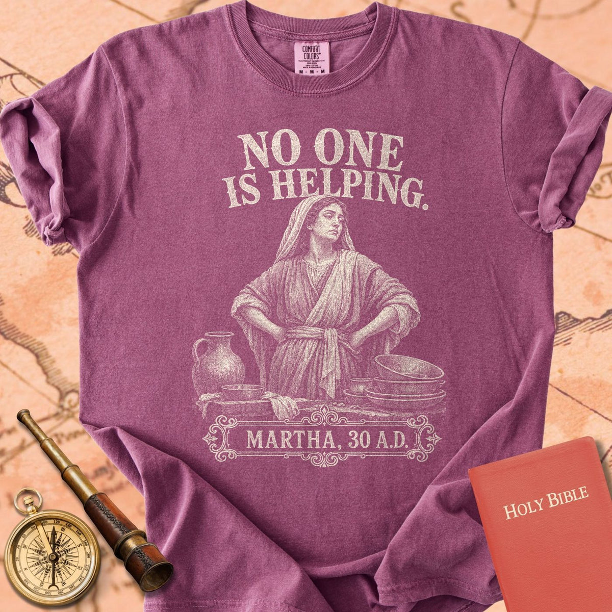 Martha No One Is Helping Premium T-shirt