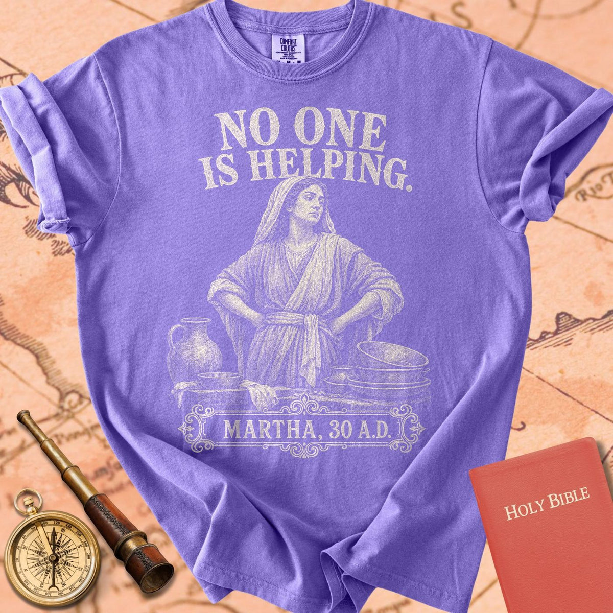 Martha No One Is Helping Premium T-shirt