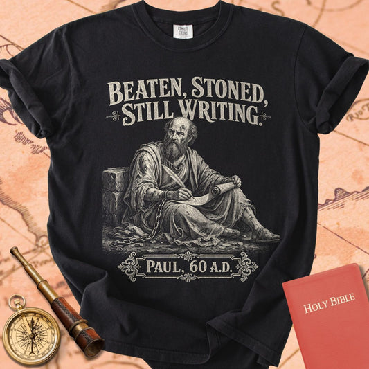 Paul Beaten Stoned Still Writing Premium T-shirt