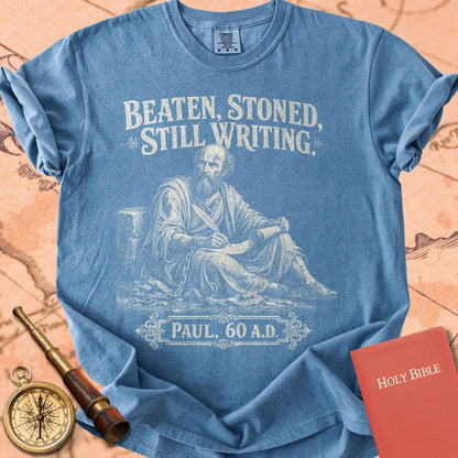 Paul Beaten Stoned Still Writing Premium T-shirt
