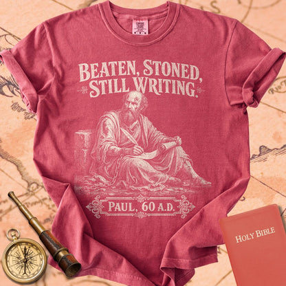 Paul Beaten Stoned Still Writing Premium T-shirt