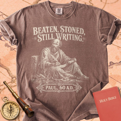 Paul Beaten Stoned Still Writing Premium T-shirt