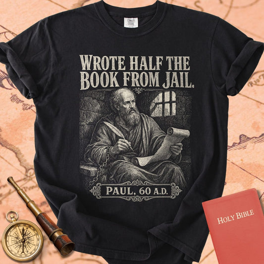Paul Wrote Half the Book From Jail Premium T-shirt