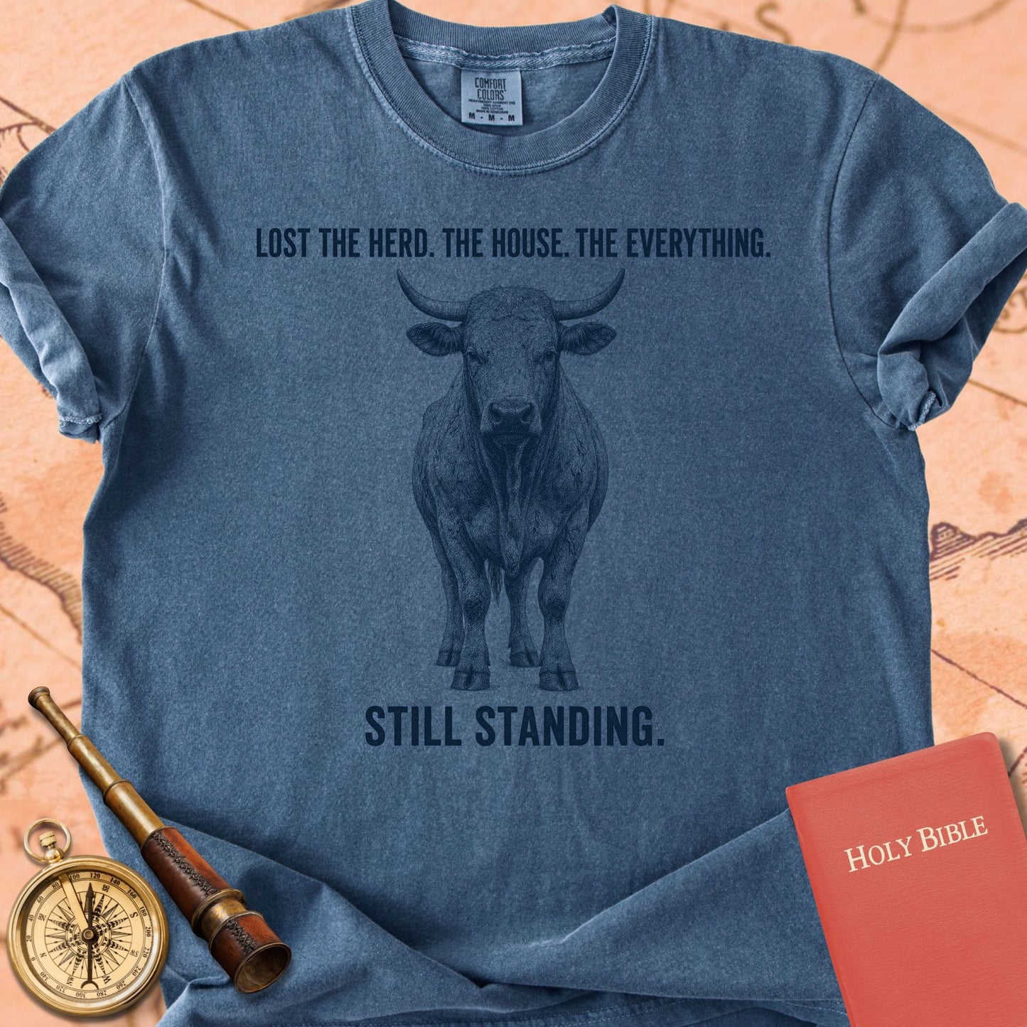 Lost the Herd. The House. The Everything. Still Standing. Premium T-shirt