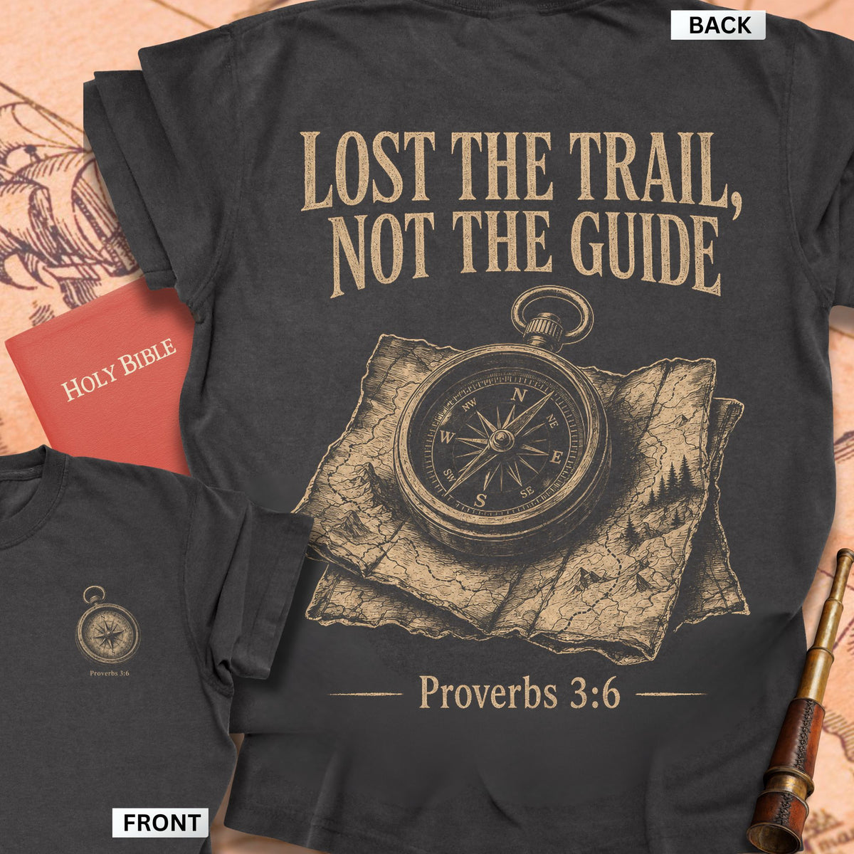 Lost the Trail Not the Guide Premium T-shirt