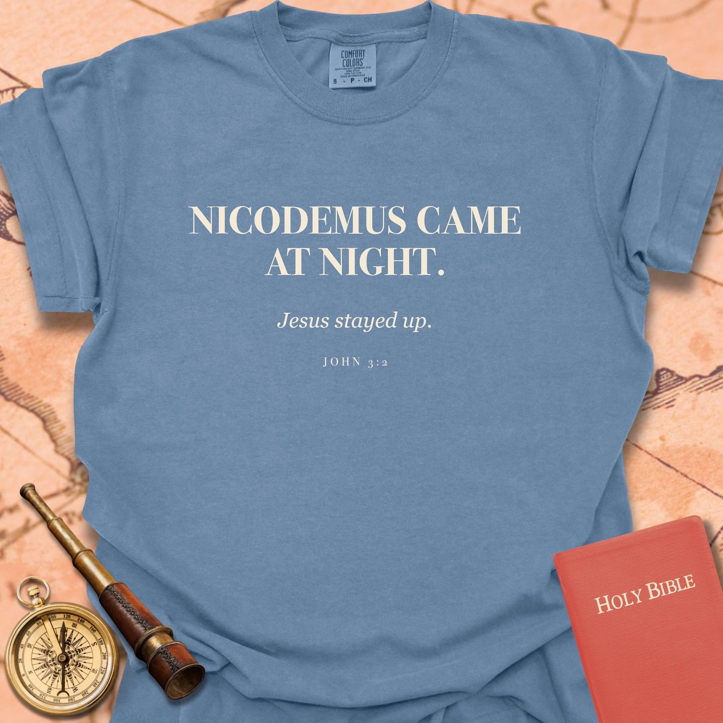 Nicodemus Came at Night Premium T-shirt