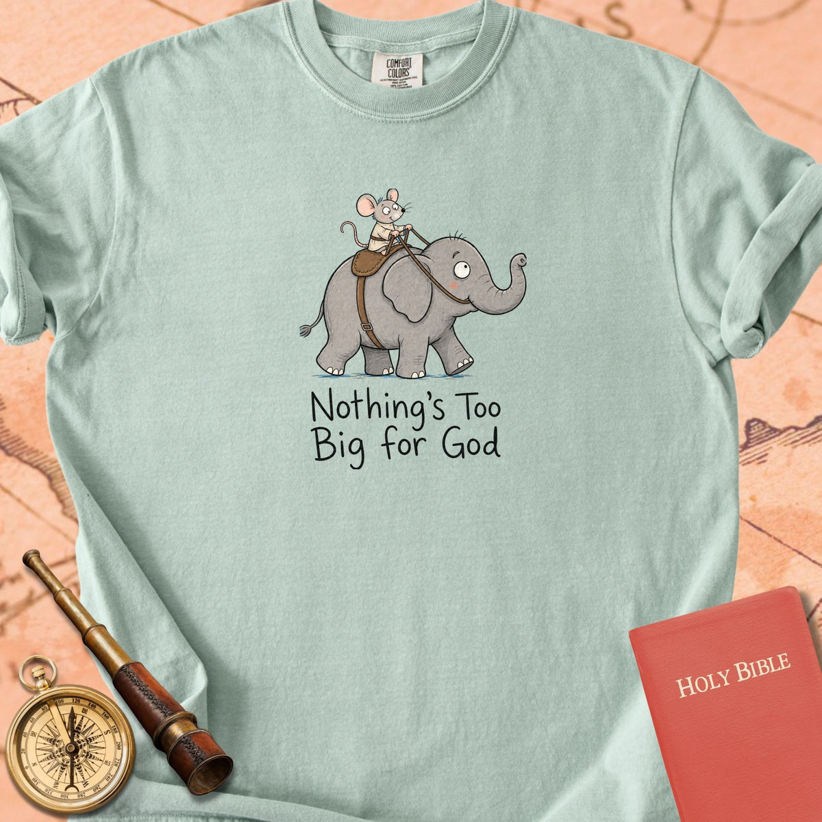 Nothing's Too Big for God Premium T-shirt
