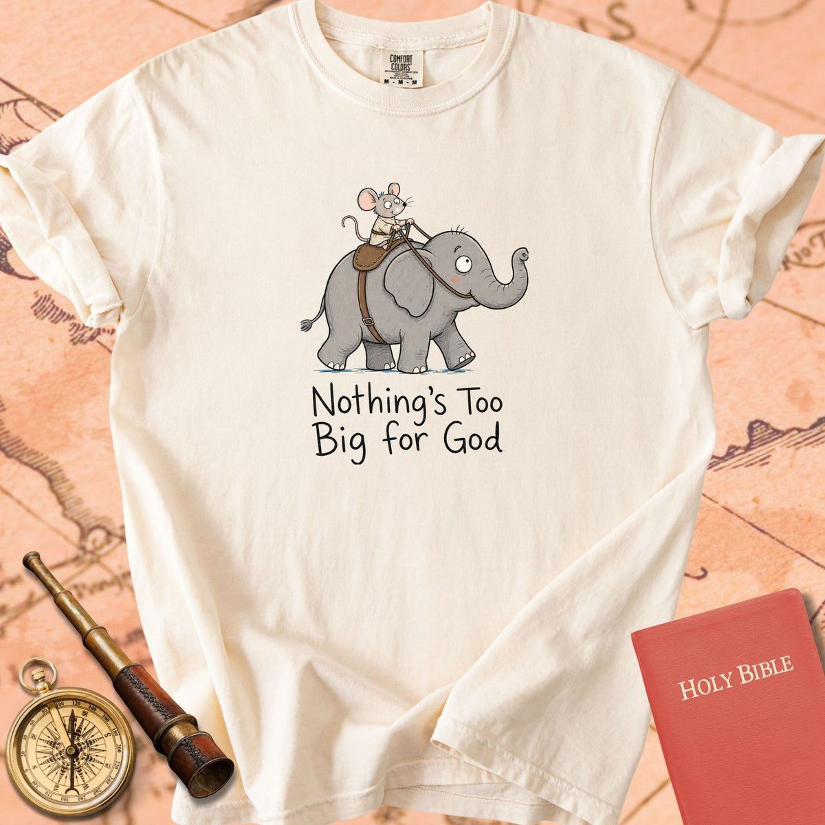 Nothing's Too Big for God Premium T-shirt