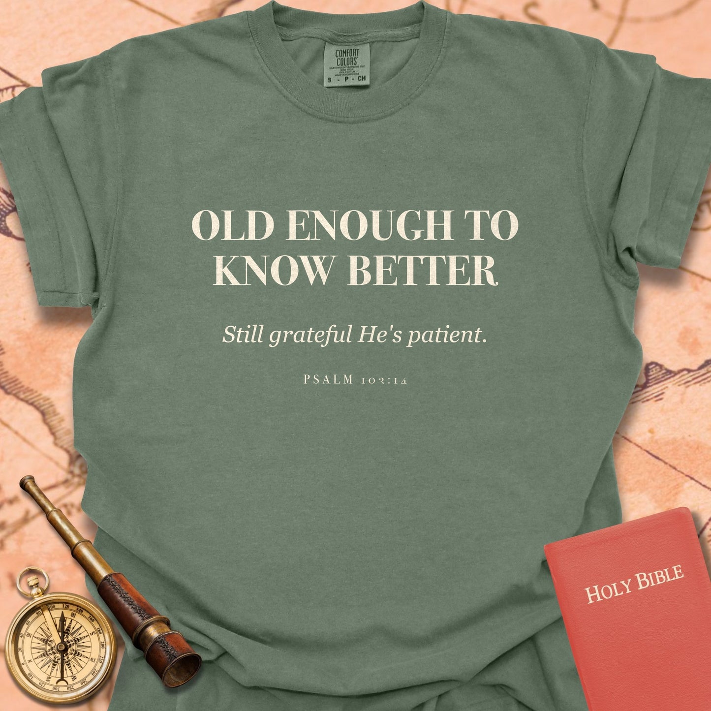 Old Enough to Know Better Premium T-shirt