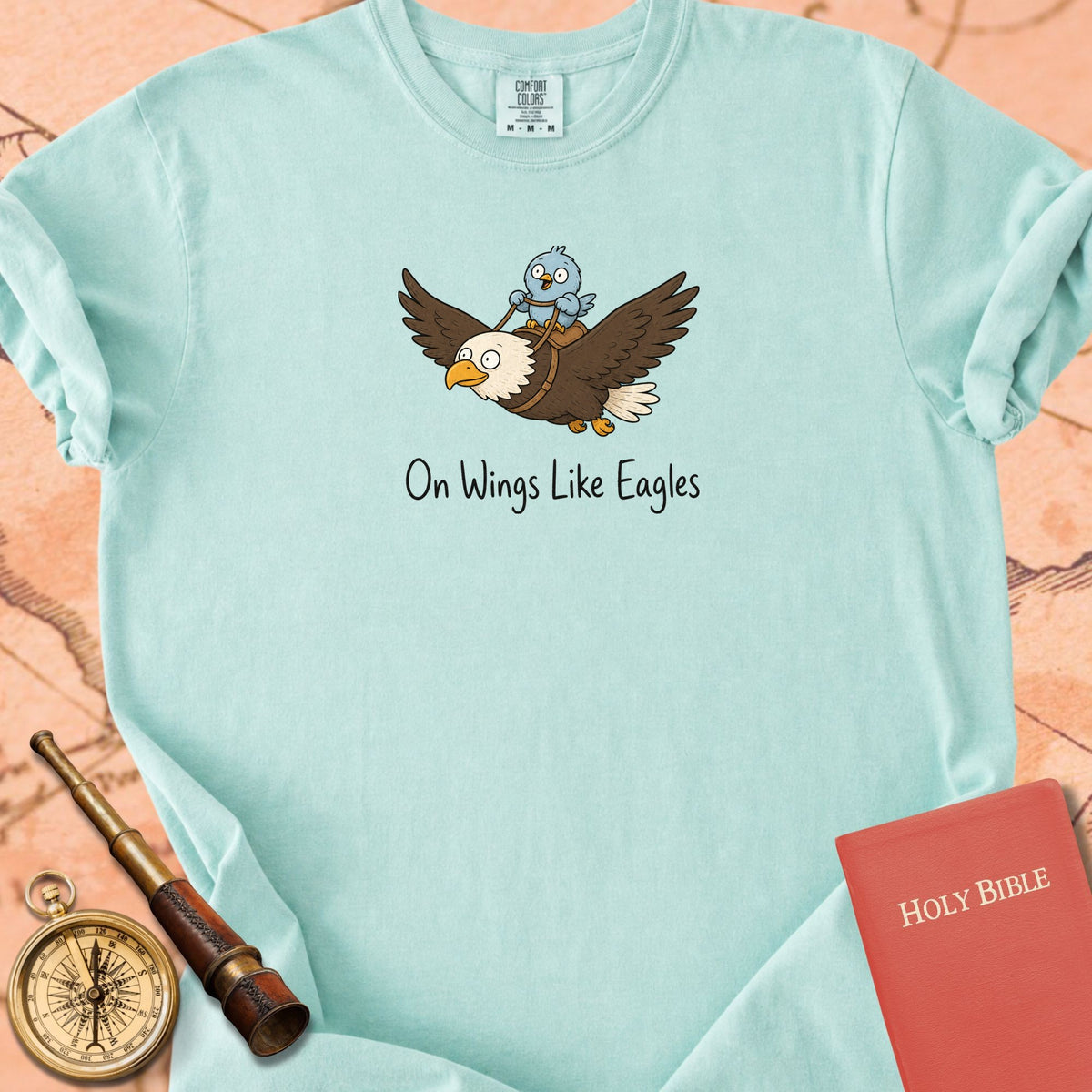 On Wings Like Eagles Premium T-shirt