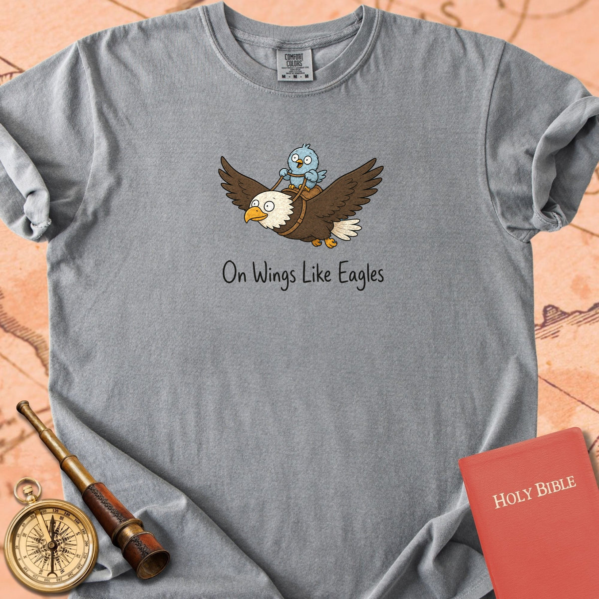 On Wings Like Eagles Premium T-shirt