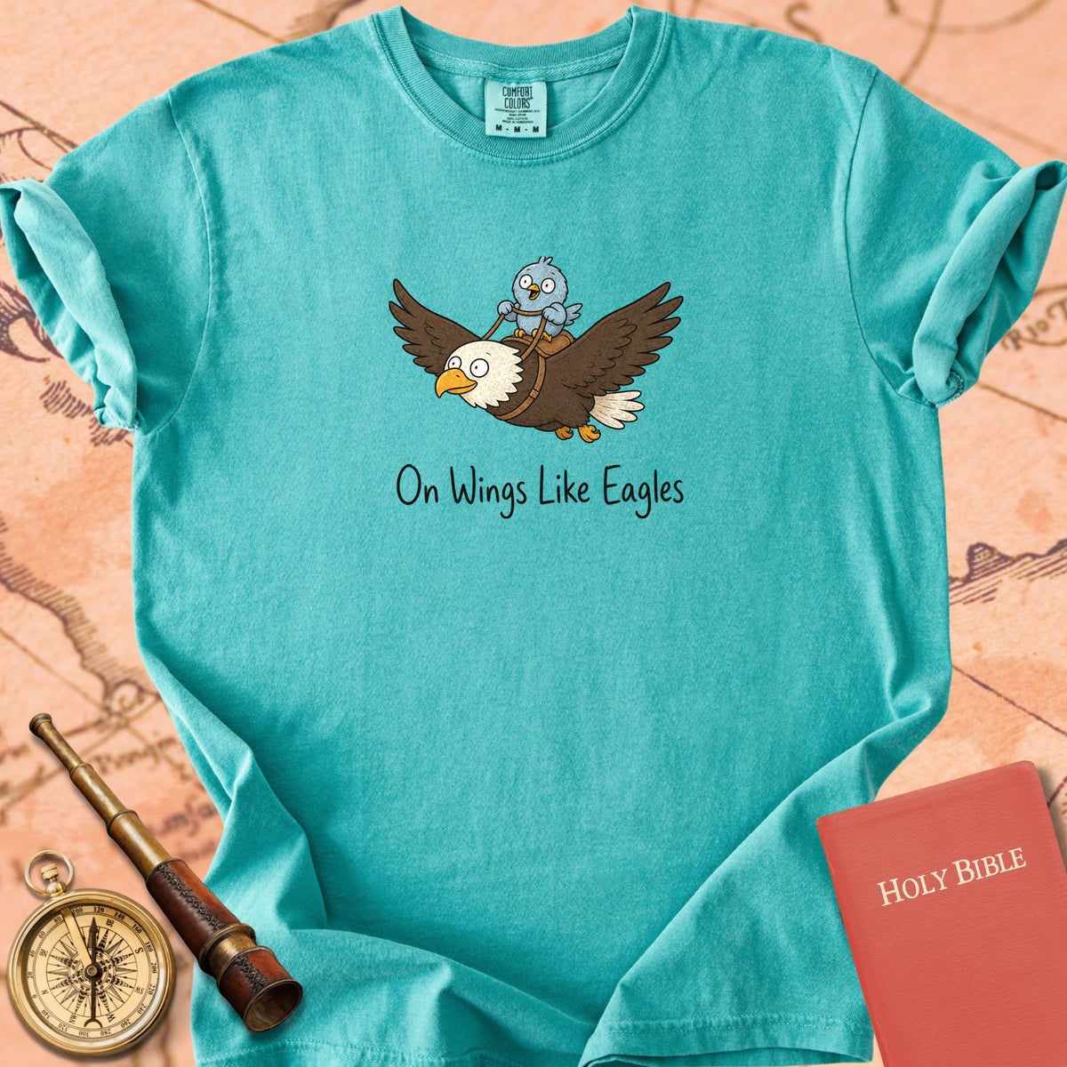 On Wings Like Eagles Premium T-shirt