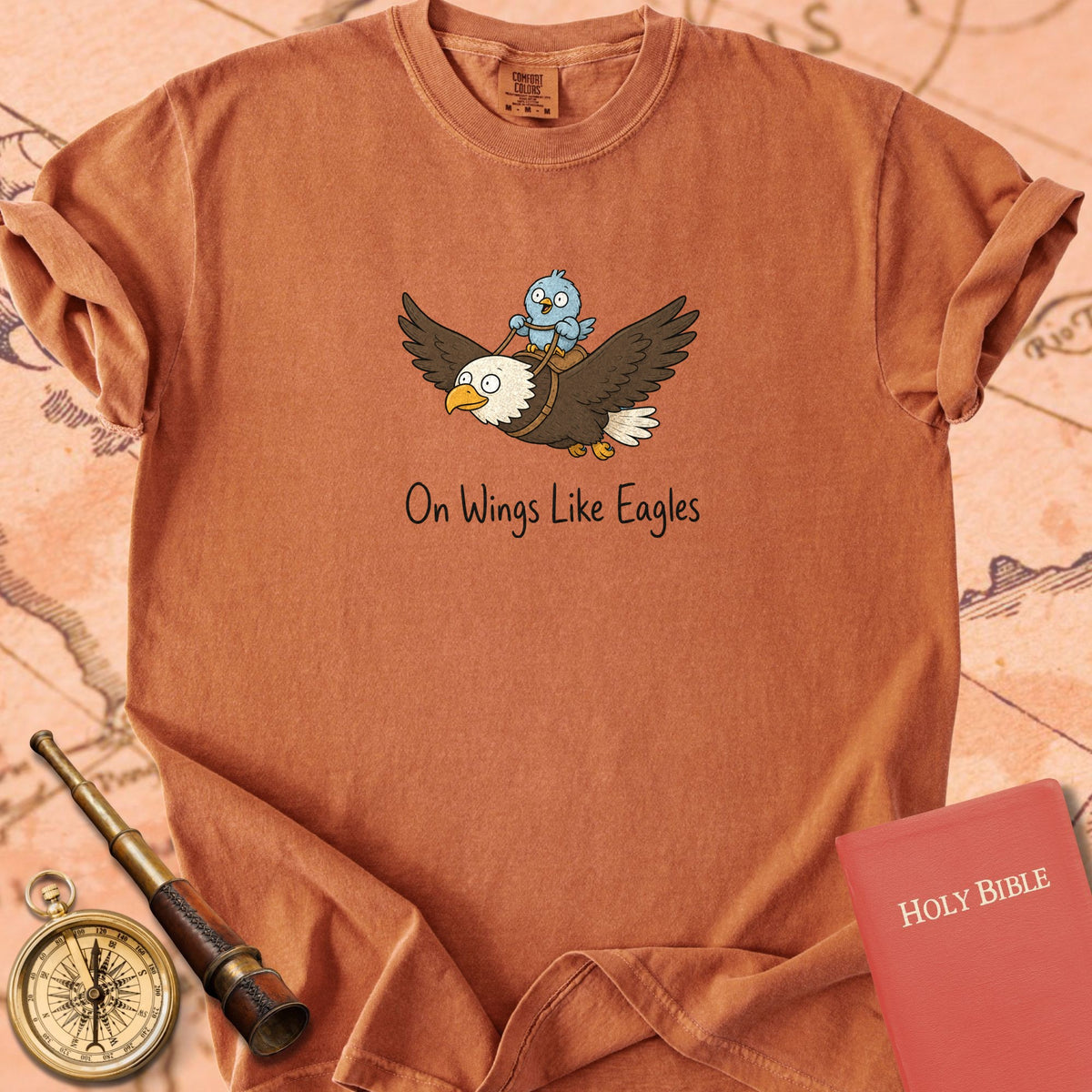 On Wings Like Eagles Premium T-shirt