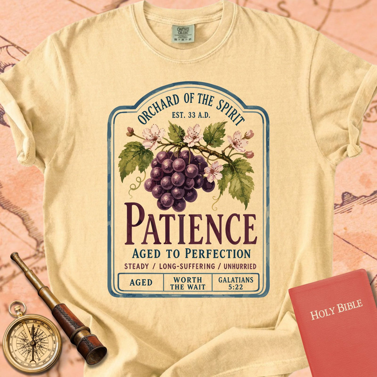 Patience — Fruit of the Spirit Premium T-shirt