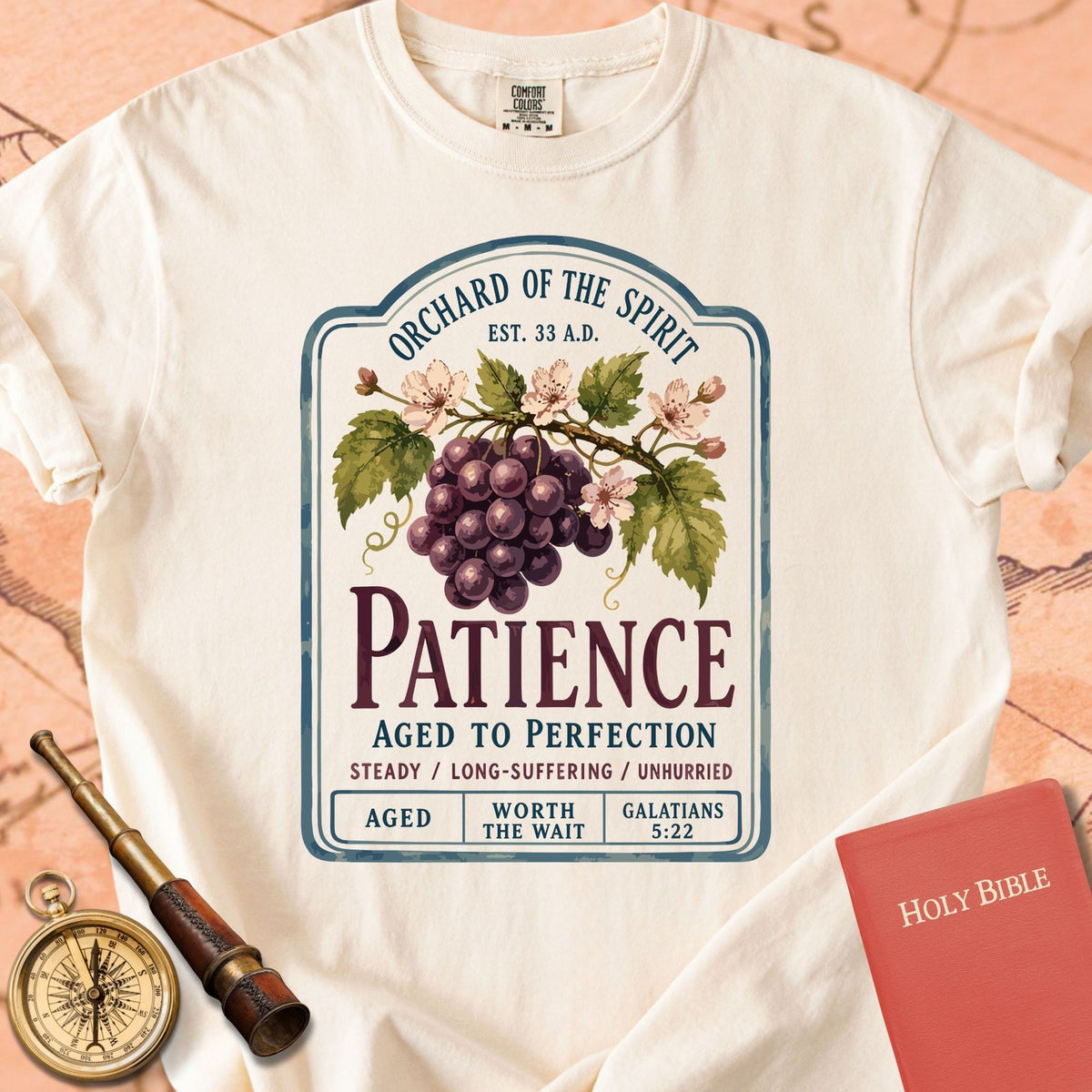 Patience — Fruit of the Spirit Premium T-shirt