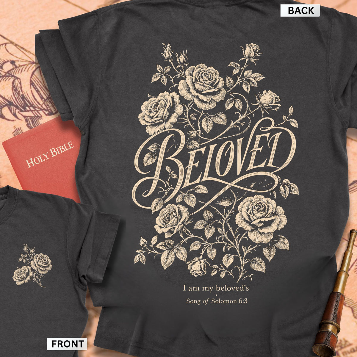 I am Beloved's, Song of Solomon 6:3 Premium T-shirt