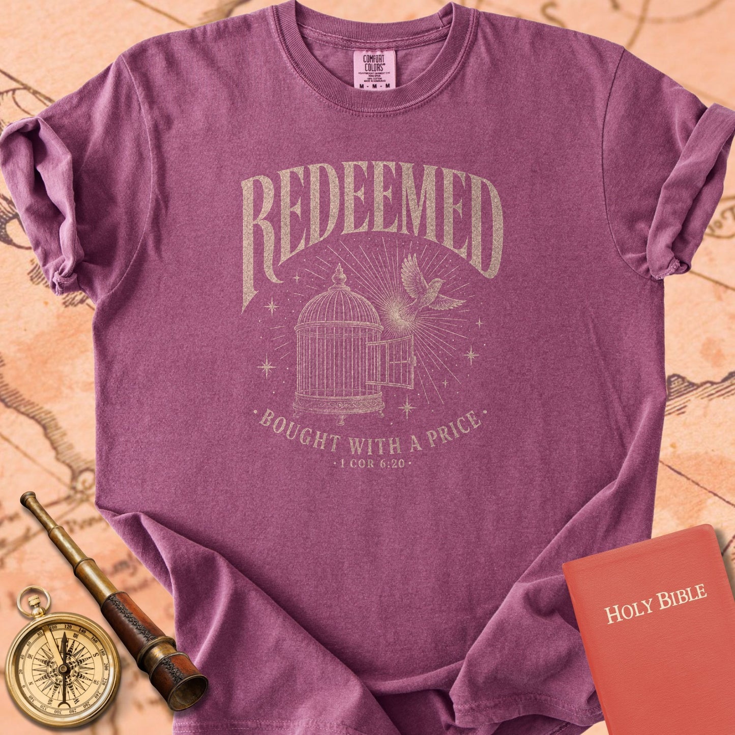 Redeemed — Bought With a Price Premium T-shirt