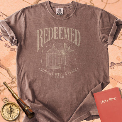 Redeemed — Bought With a Price Premium T-shirt
