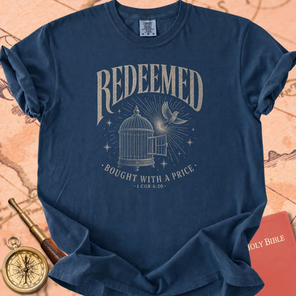 Redeemed — Bought With a Price Premium T-shirt