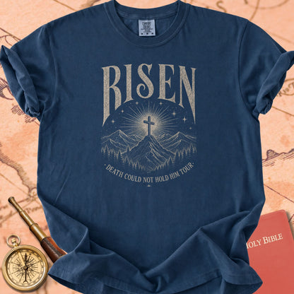 Risen — Death Could Not Hold Him Premium T-shirt