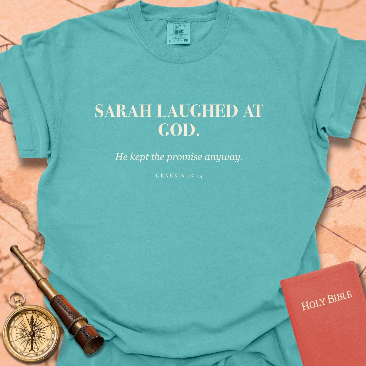 Sarah Laughed at God Premium T-shirt