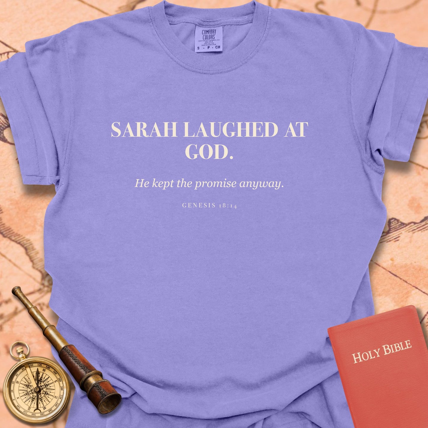 Sarah Laughed at God Premium T-shirt