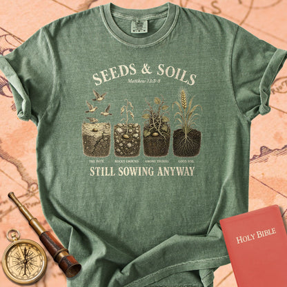 Parable of the Sower Seeds and Soils Premium T-shirt