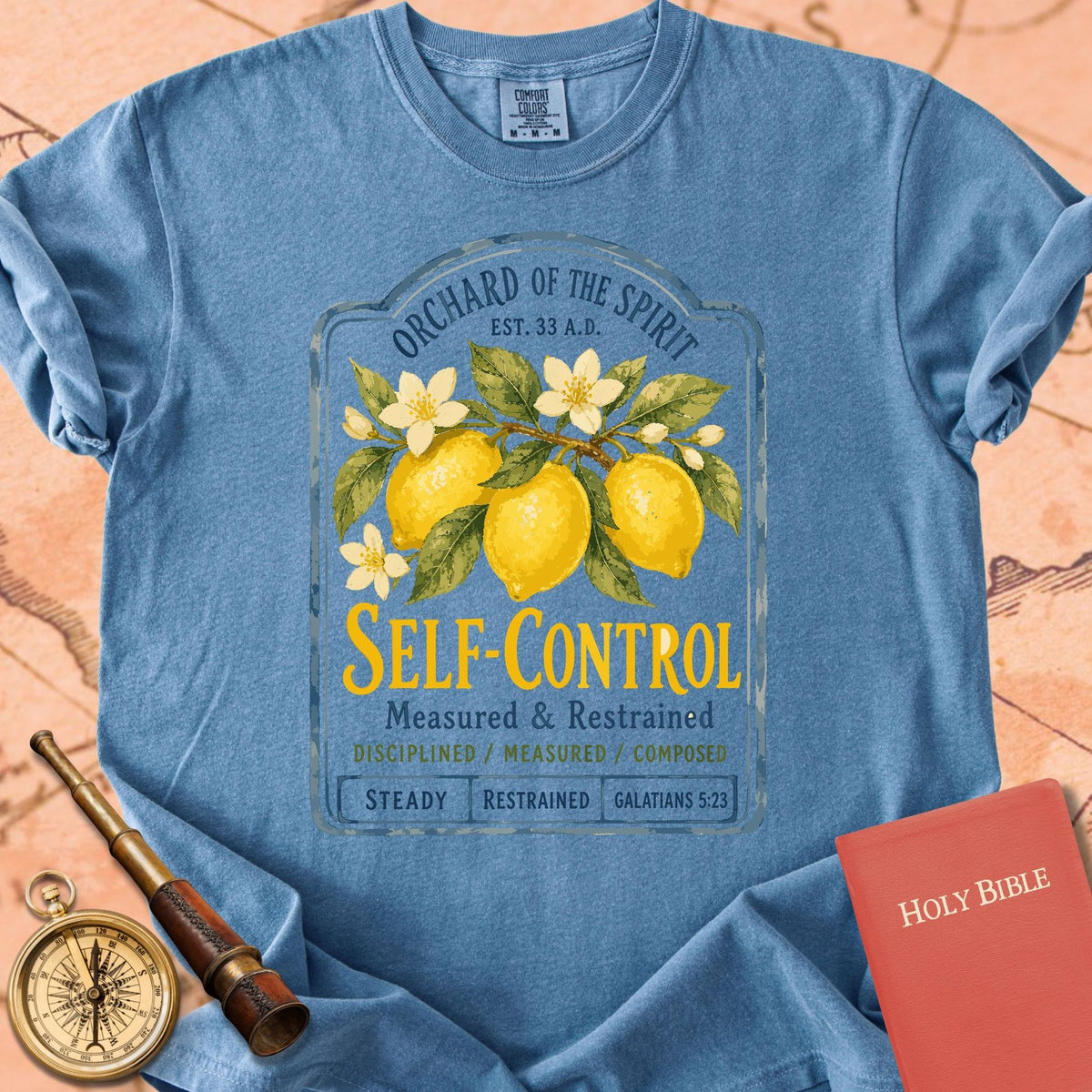 Self-Control — Fruit of the Spirit Premium T-shirt
