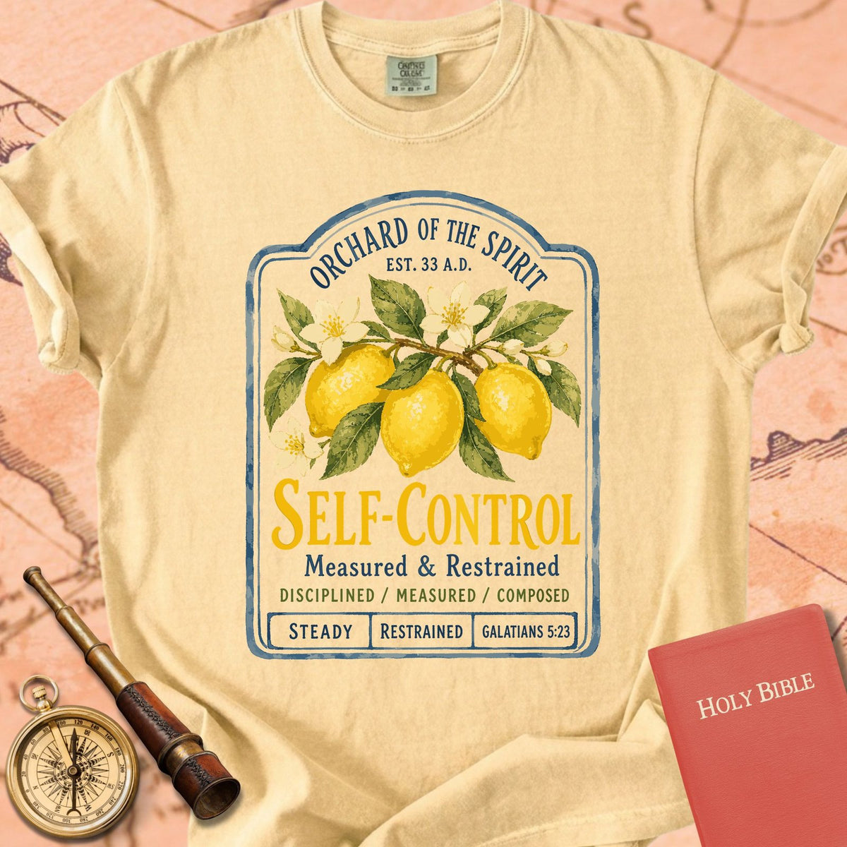 Self-Control — Fruit of the Spirit Premium T-shirt