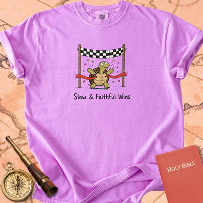 Slow & Faithful Wins Premium T-shirt