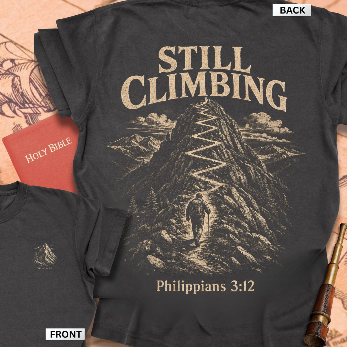 Still Climbing Premium T-shirt