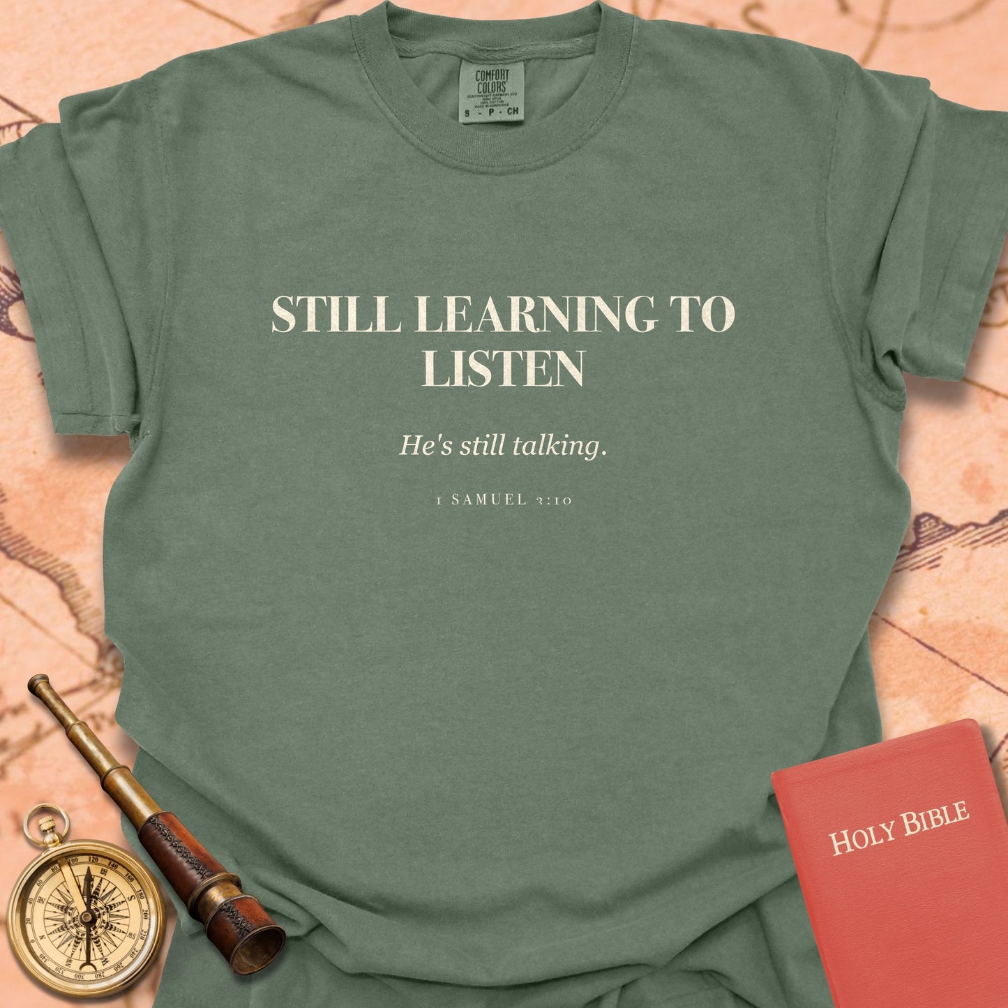 Still Learning to Listen Premium T-shirt