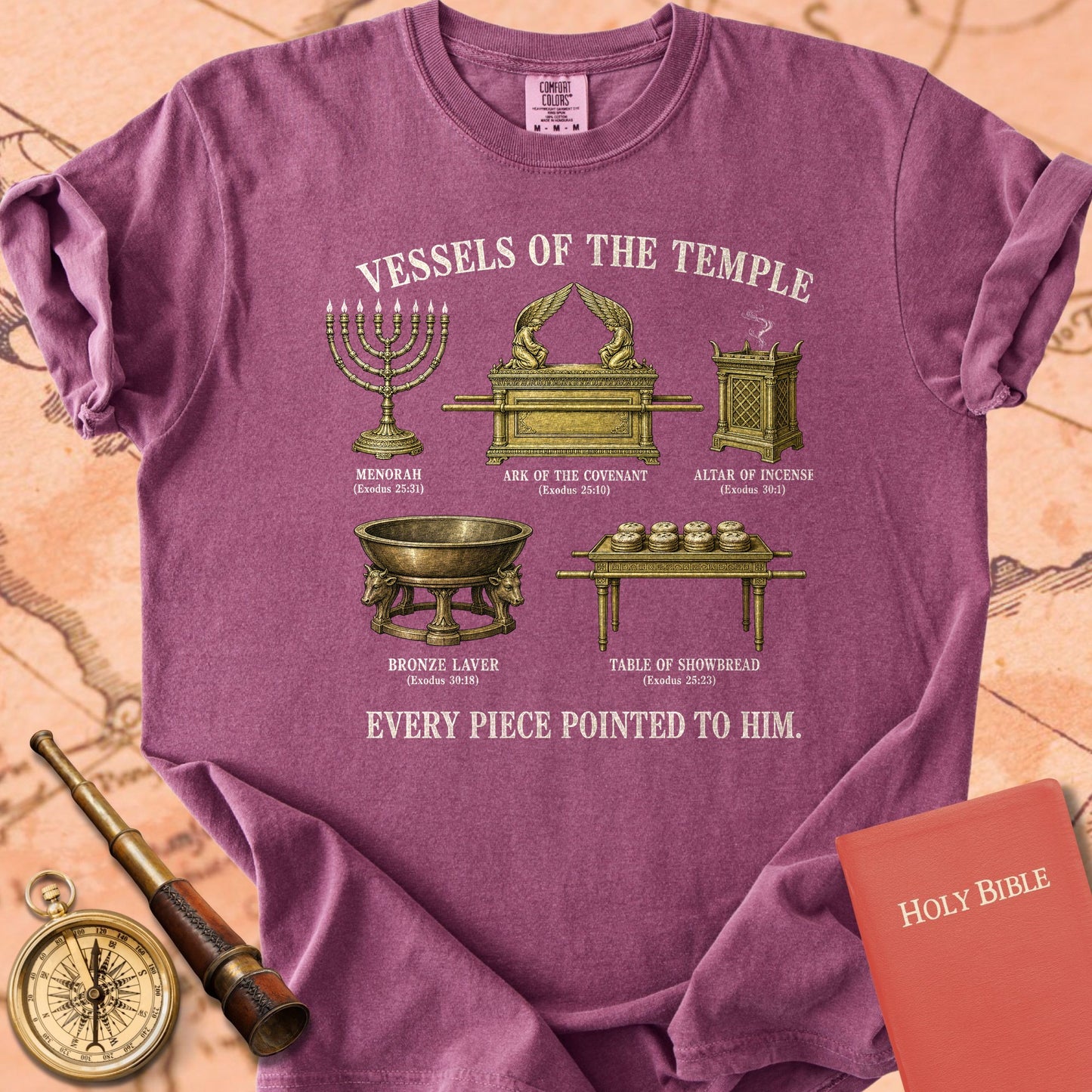 Vessels of the Temple Christian Faith Premium T-shirt