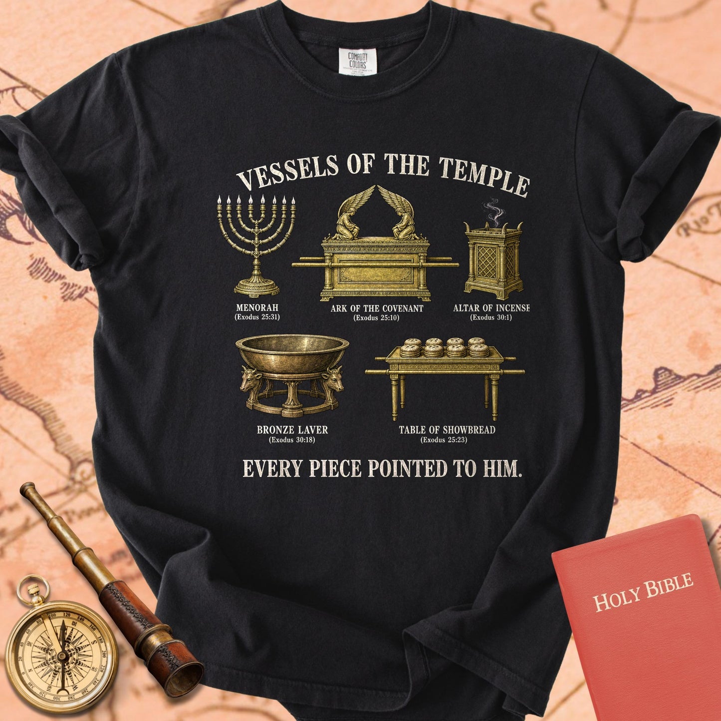 Vessels of the Temple Christian Faith Premium T-shirt