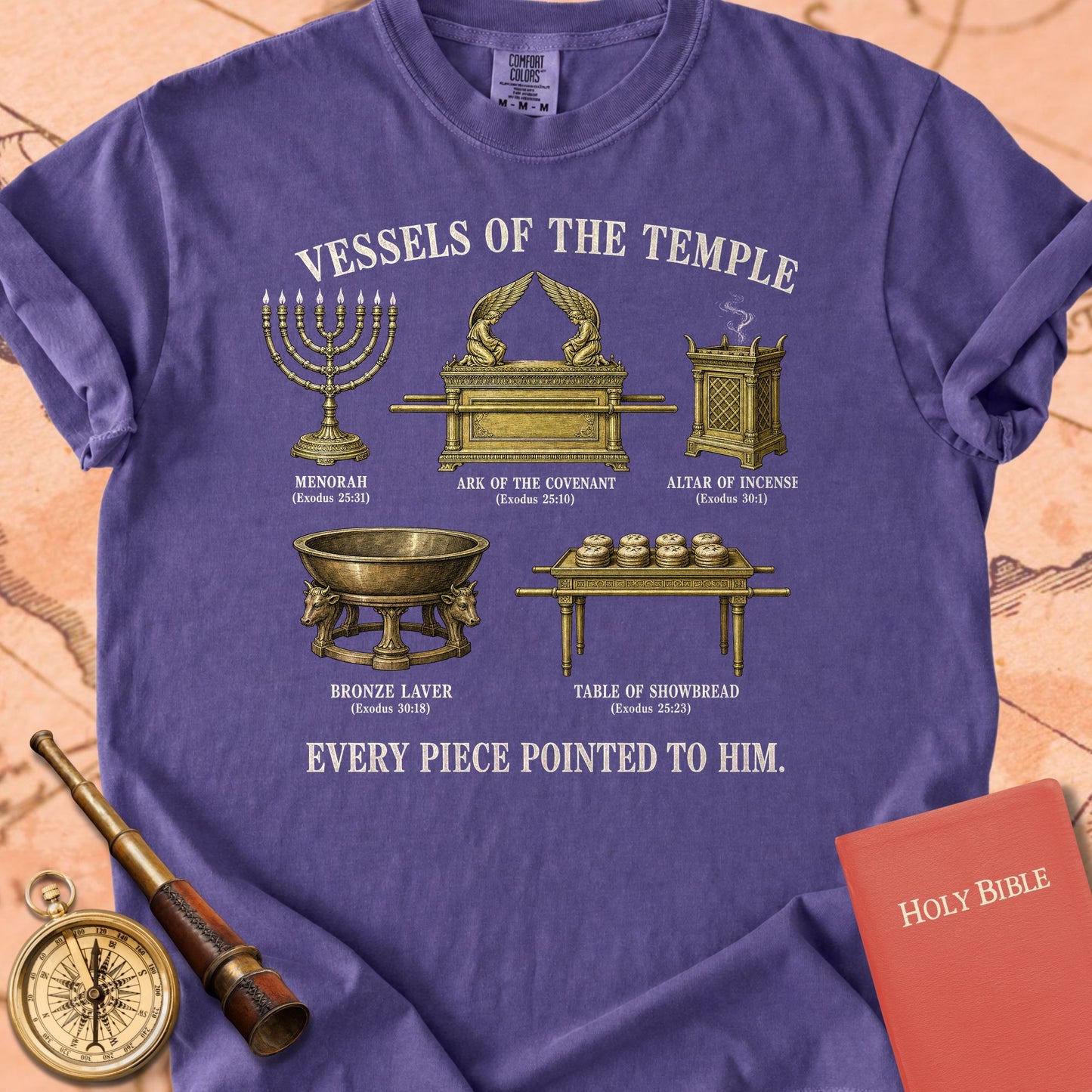 Vessels of the Temple Christian Faith Premium T-shirt