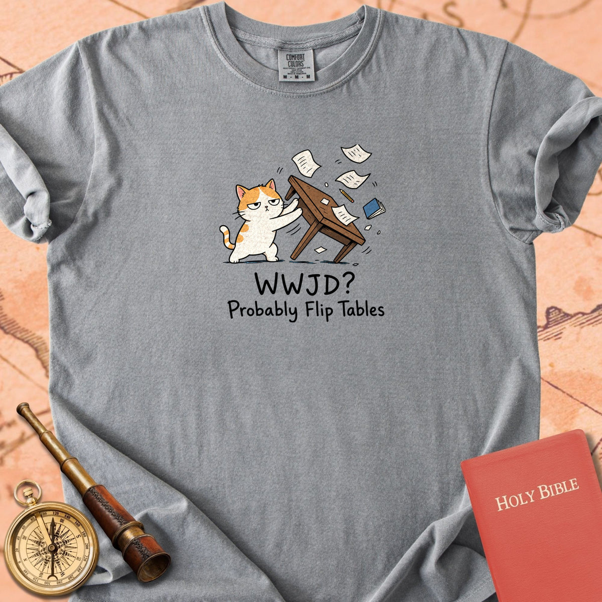 WWJD? Probably Flip Tables Premium T-shirt
