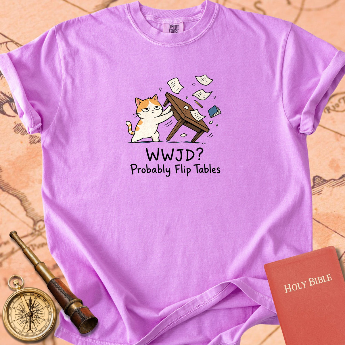 WWJD? Probably Flip Tables Premium T-shirt