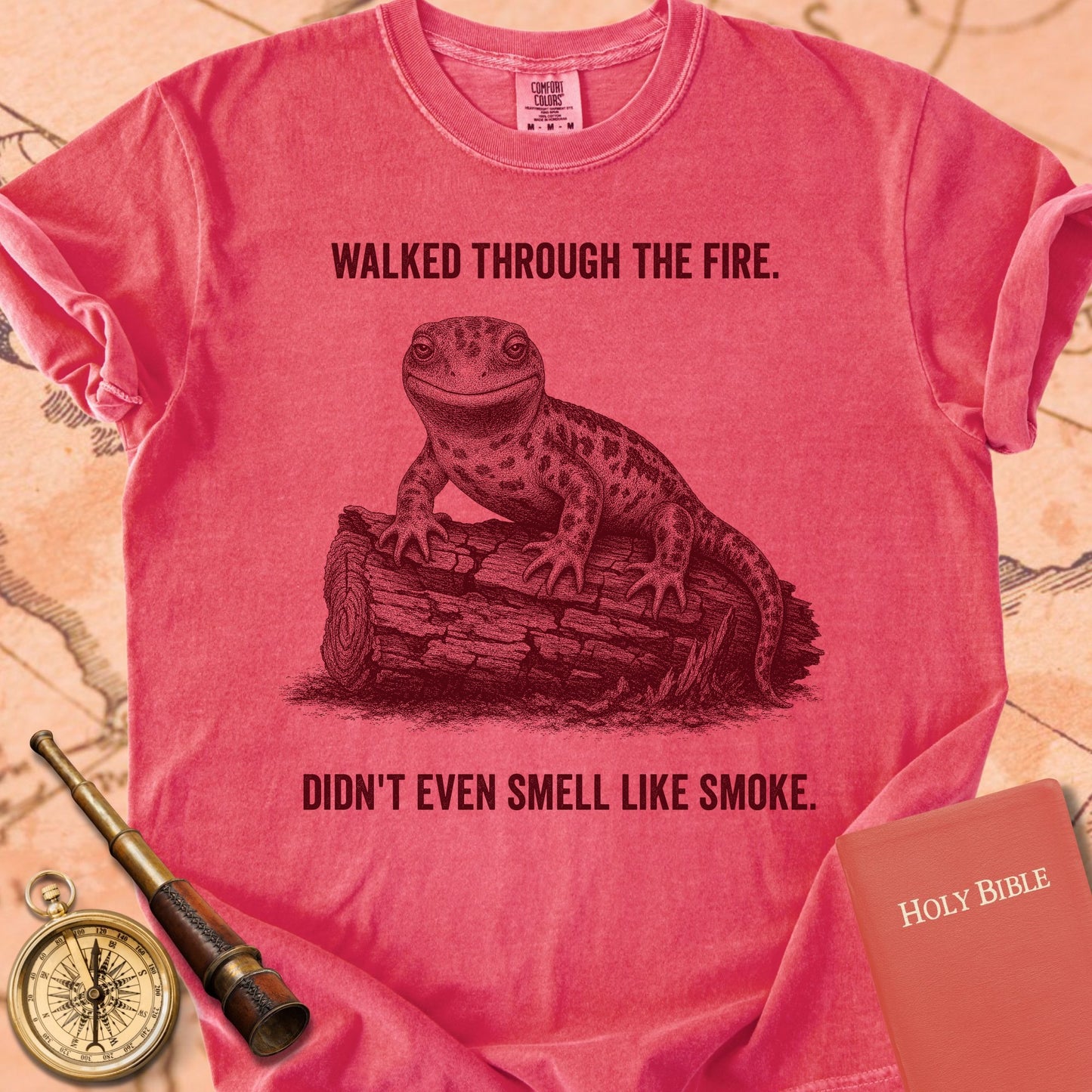 Walked Through the Fire. Didn't Even Smell Like Smoke. Premium T-shirt