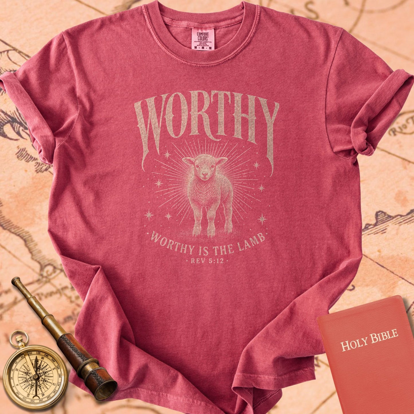 Worthy — Worthy Is the Lamb Premium T-shirt