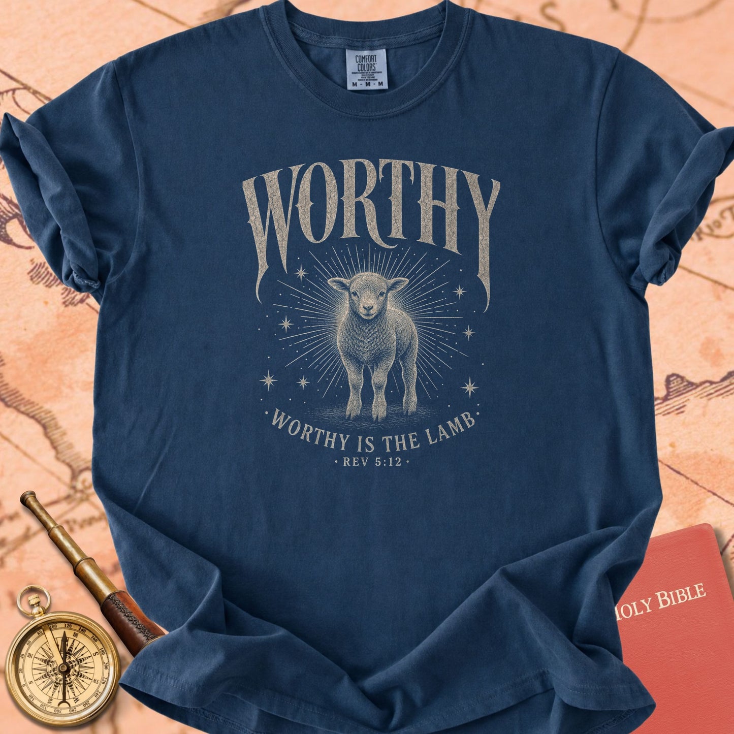Worthy — Worthy Is the Lamb Premium T-shirt