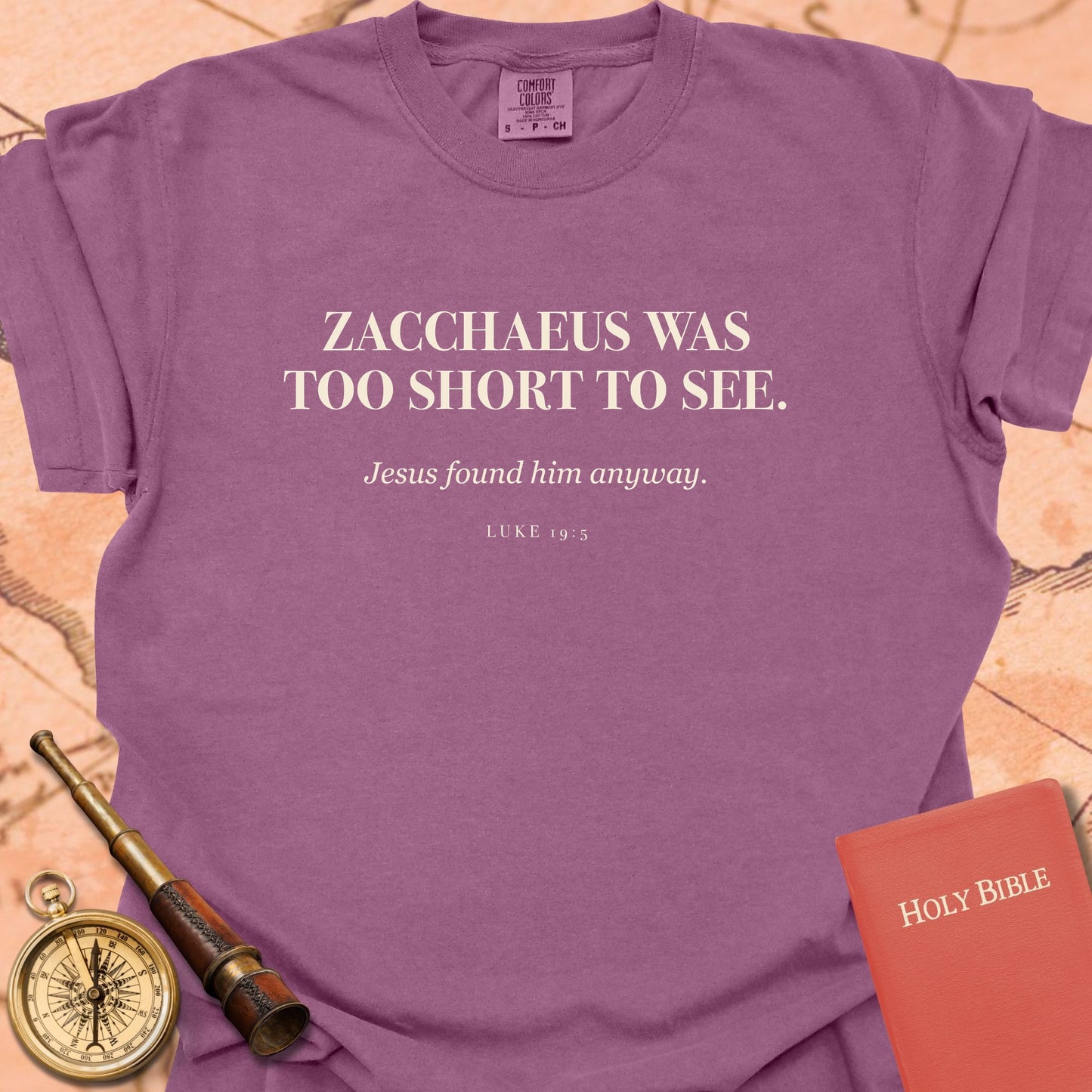 Zacchaeus Was Too Short to See Premium T-shirt