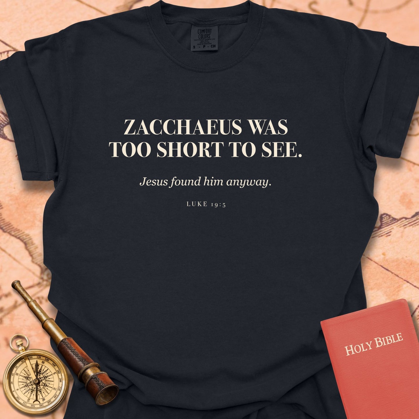 Zacchaeus Was Too Short to See Premium T-shirt