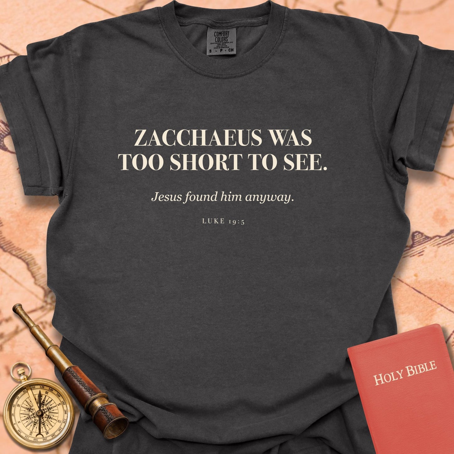 Zacchaeus Was Too Short to See Premium T-shirt