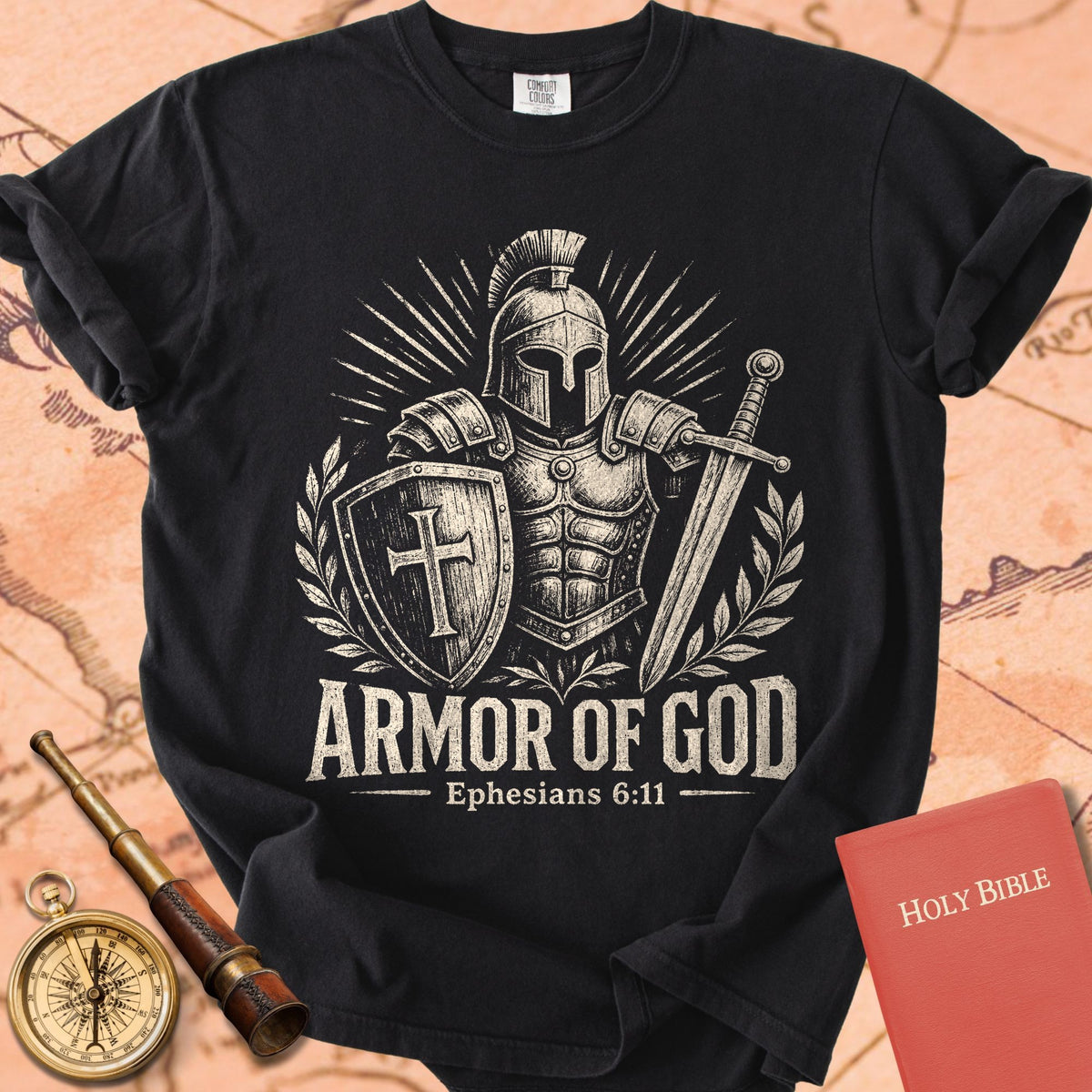 Put On the Full Armor of God Premium T-shirt