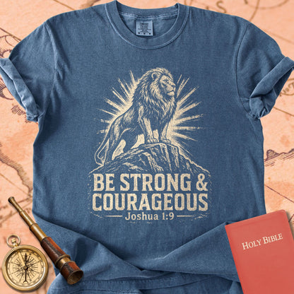 Be Strong and Courageous Premium T-shirt