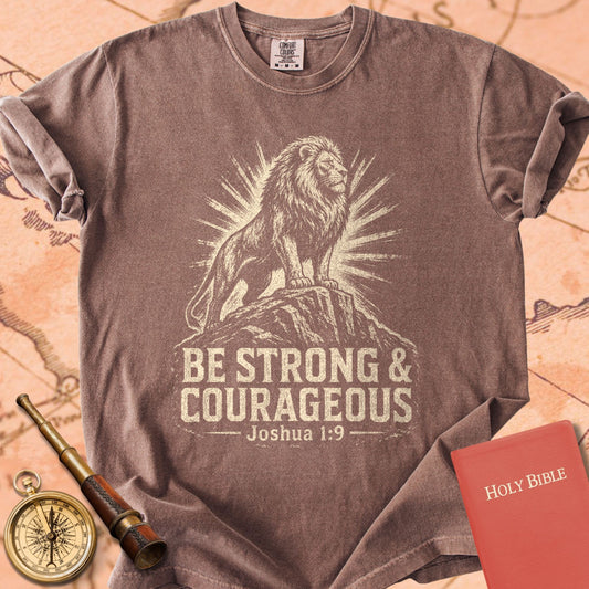 Be Strong and Courageous Premium T-shirt
