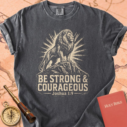 Be Strong and Courageous Premium T-shirt