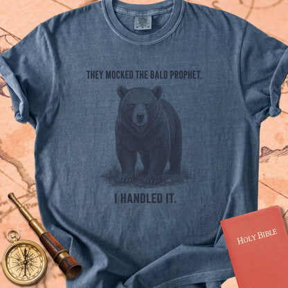 They Mocked the Bald Prophet (I Handled It) Premium T-shirt