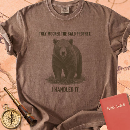 They Mocked the Bald Prophet (I Handled It) Premium T-shirt